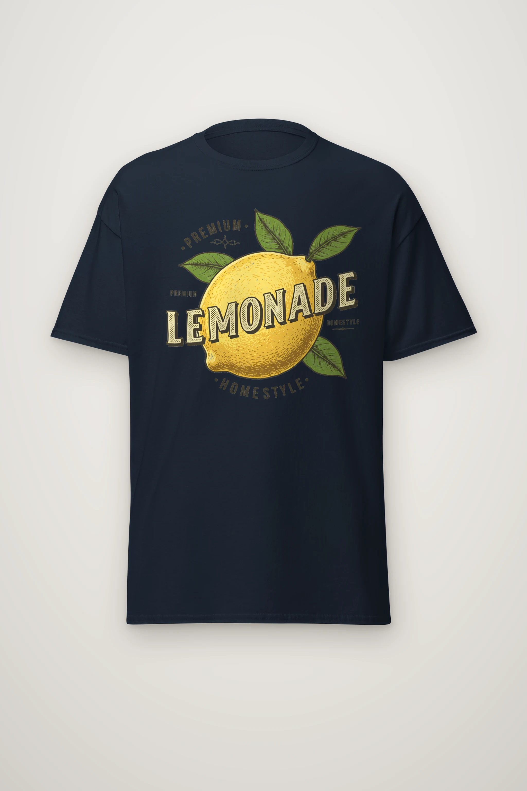 "Premium Lemonade" Heavyweight Unisex Crewneck T-shirt