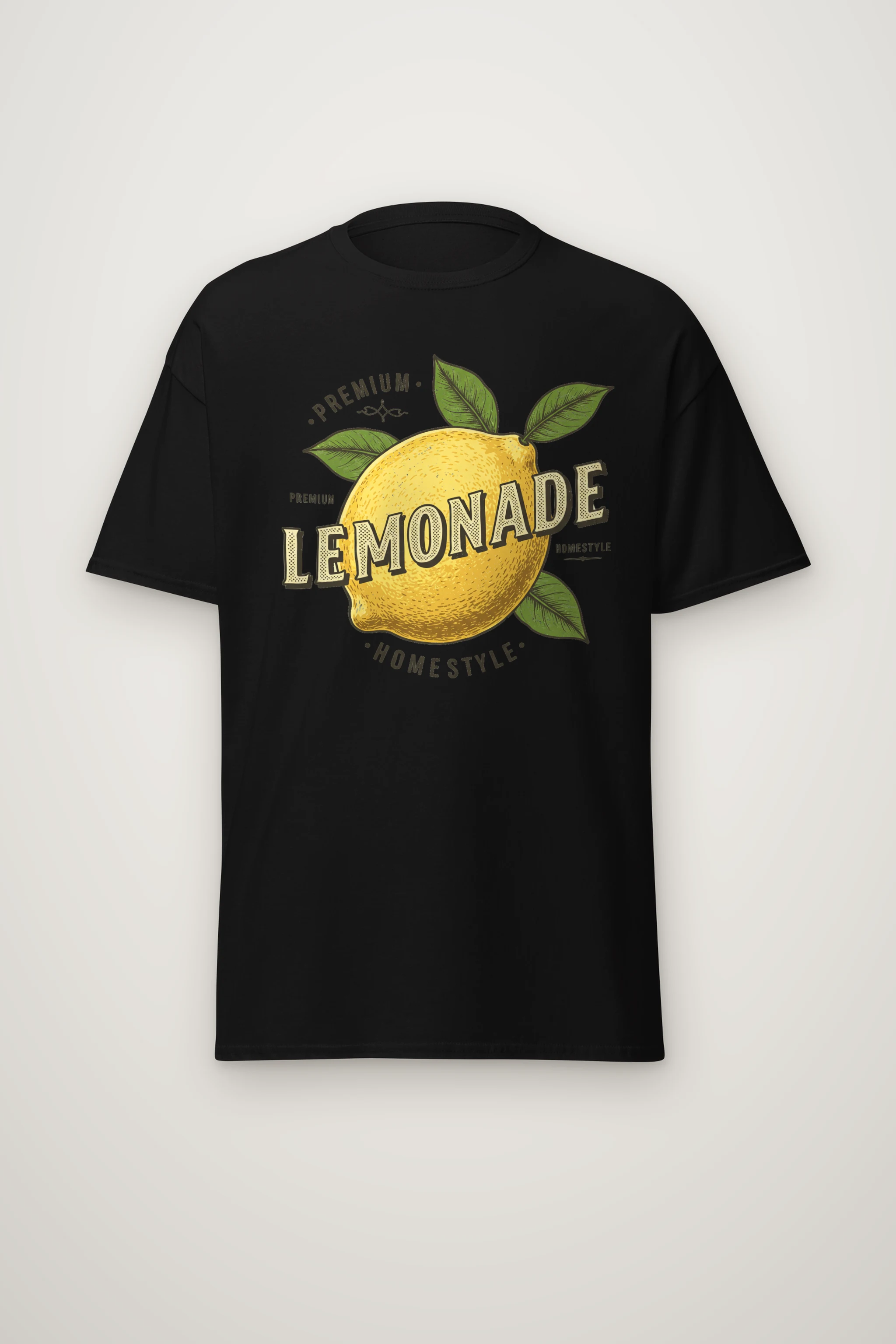 "Premium Lemonade" Heavyweight Unisex Crewneck T-shirt
