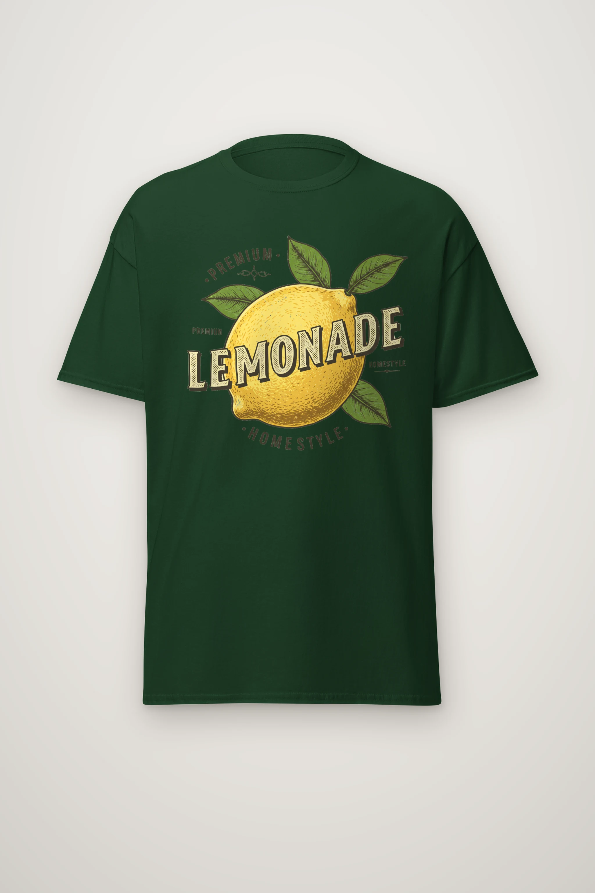 "Premium Lemonade" Heavyweight Unisex Crewneck T-shirt