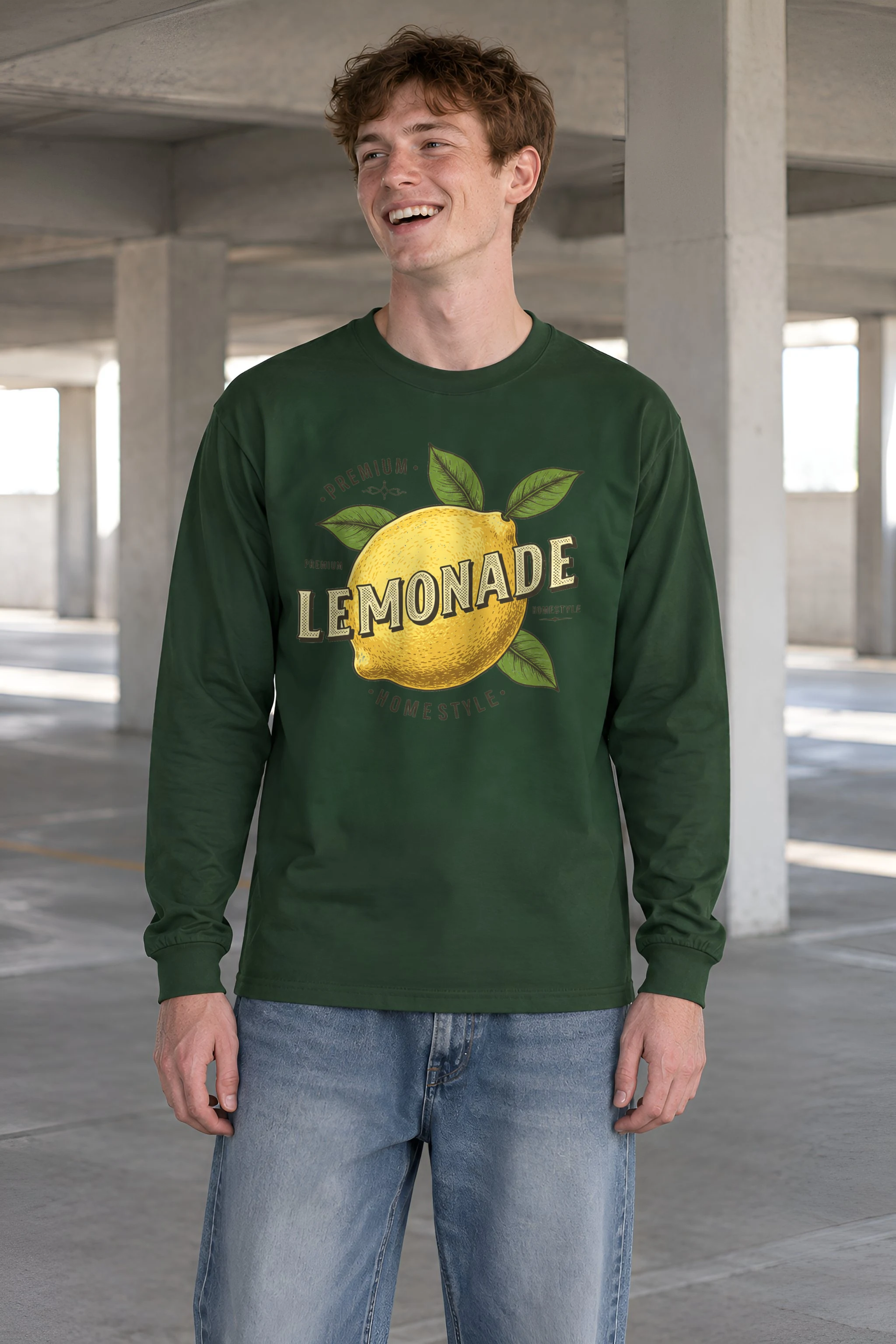 "Premium Lemonade Homestyle" Unisex Longsleeve T-shirt