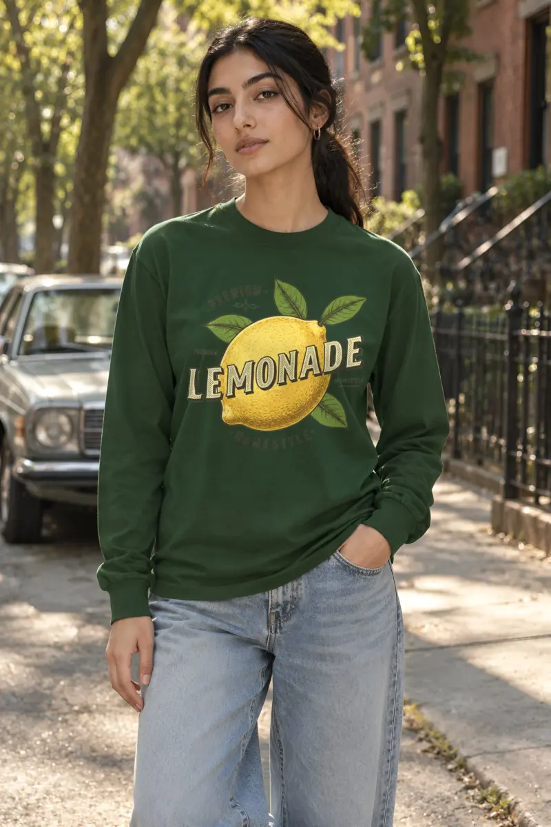 "Premium Lemonade Homestyle" Unisex Longsleeve T-shirt