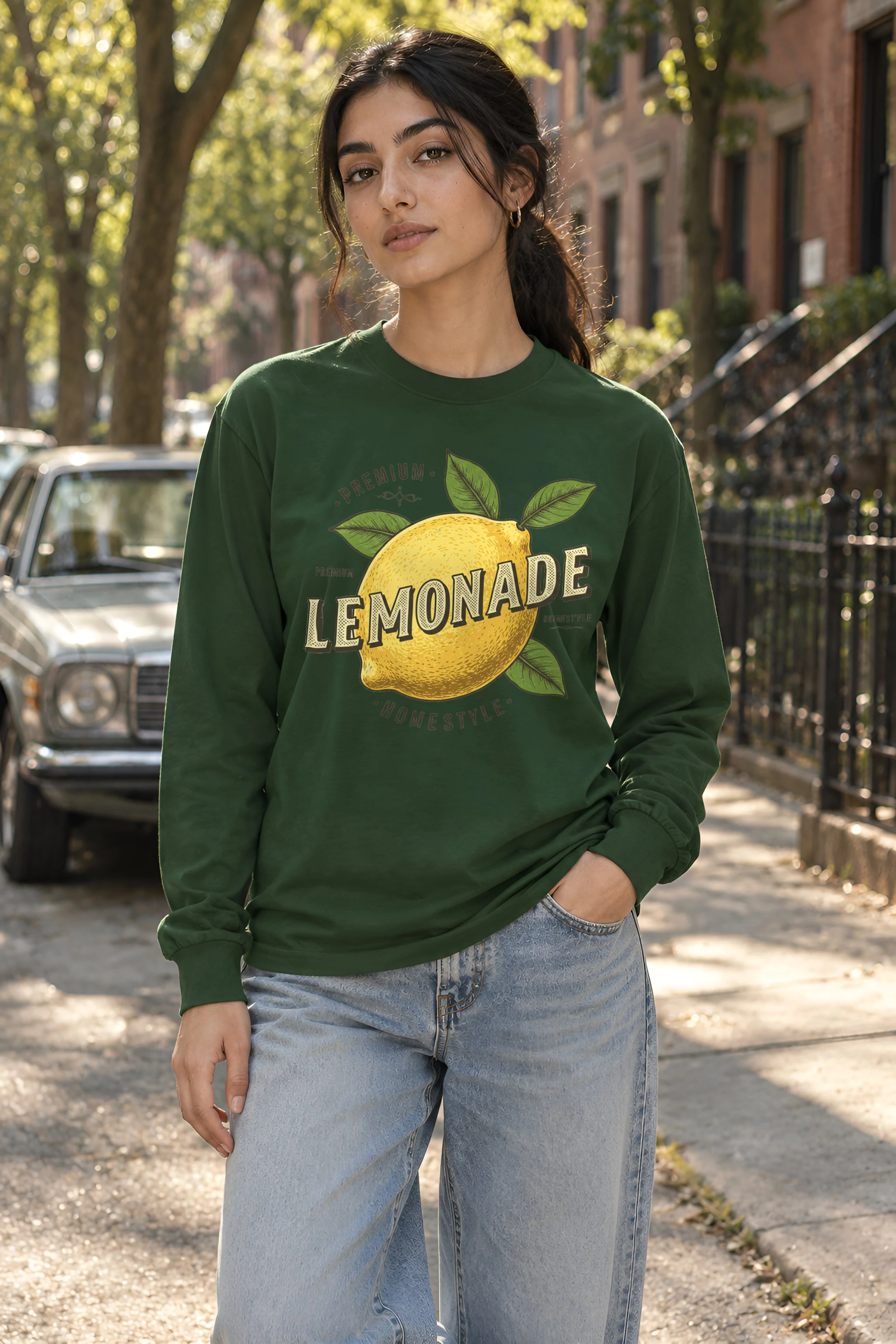 "Premium Lemonade Homestyle" Unisex Longsleeve T-shirt