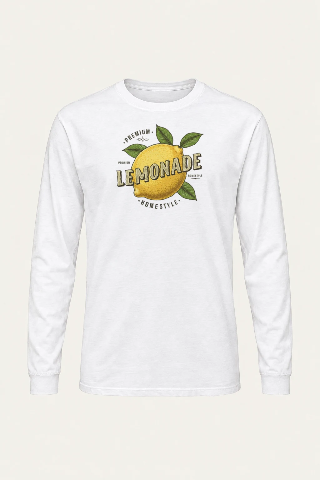 "Premium Lemonade Homestyle" Unisex Longsleeve T-shirt | Gildan 2400