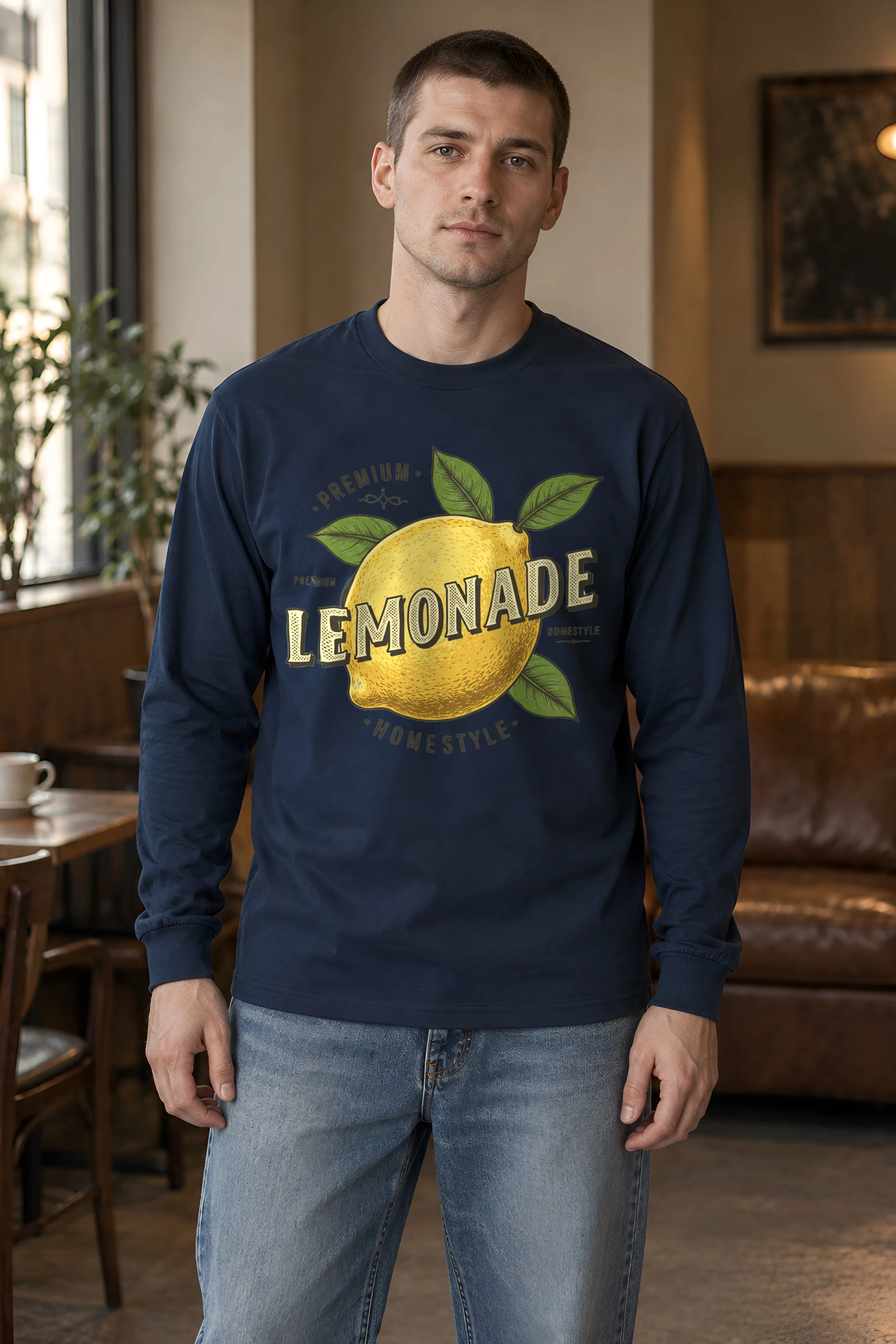 "Premium Lemonade Homestyle" Unisex Longsleeve T-shirt