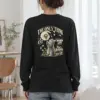 "Present Moment Cat" Unisex Longsleeve T-shirt