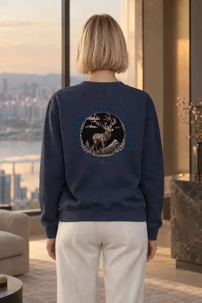 "Preserve The Majesty" Heavy Blend Unisex Crewneck Sweatshirt