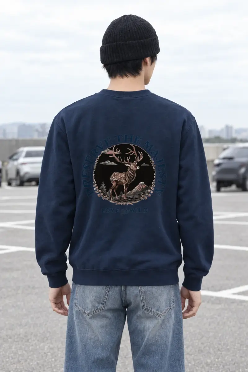 "Preserve The Majesty" Heavy Blend Unisex Crewneck Sweatshirt