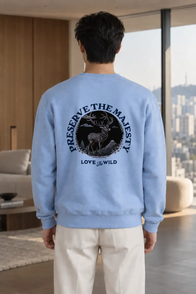 "Preserve The Majesty" Heavy Blend Unisex Crewneck Sweatshirt | Gildan 18000