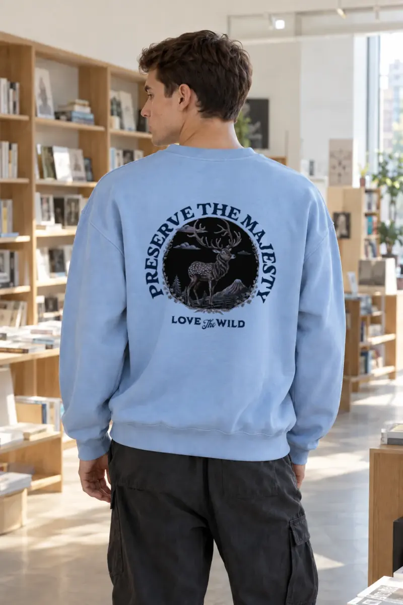 "Preserve The Majesty" Heavy Blend Unisex Crewneck Sweatshirt | Gildan 18000