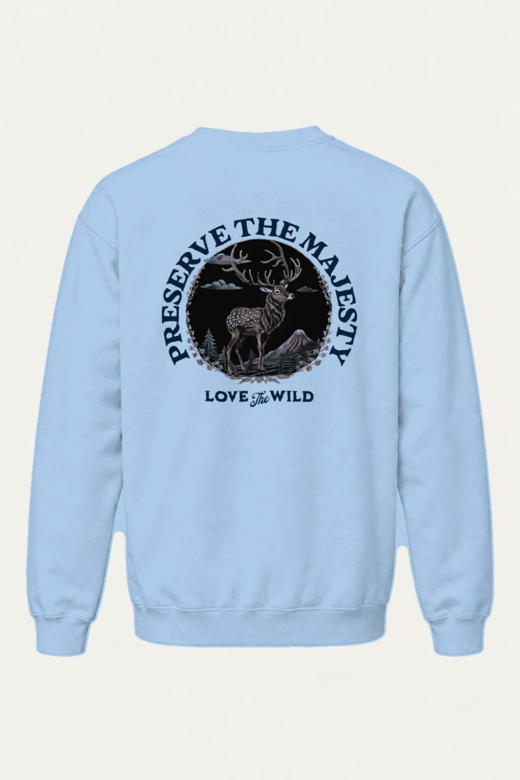 "Preserve The Majesty" Heavy Blend Unisex Crewneck Sweatshirt | Gildan 18000