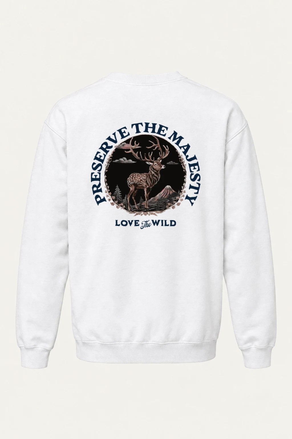 "Preserve The Majesty" Heavy Blend Unisex Crewneck Sweatshirt | Gildan 18000