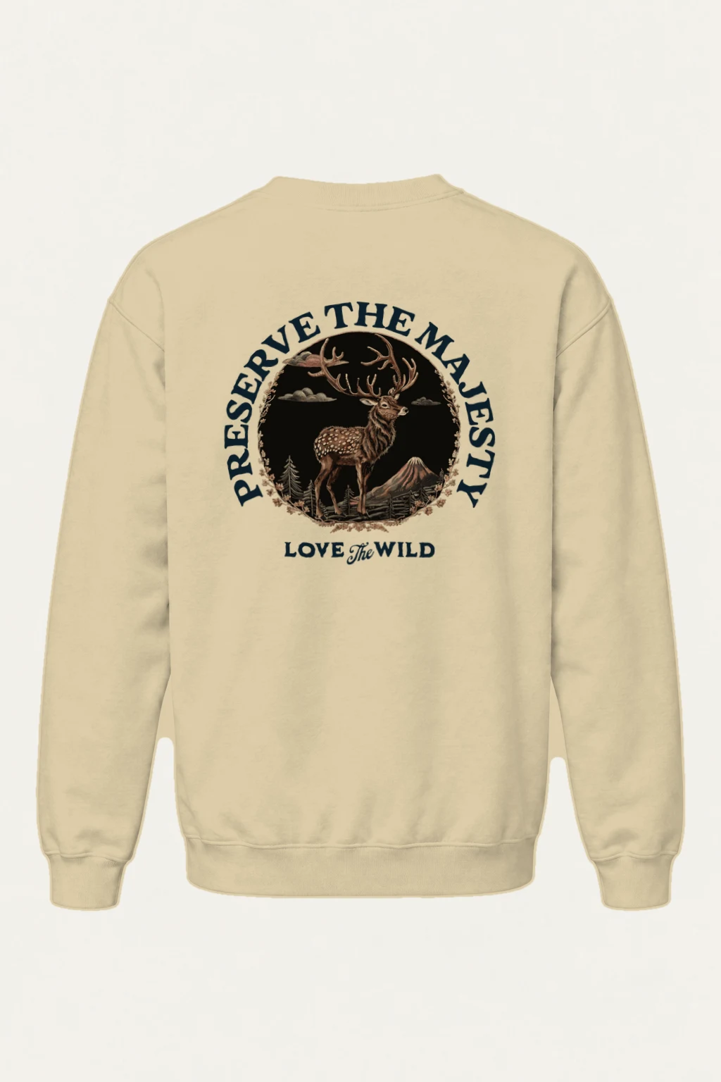 "Preserve The Majesty" Heavy Blend Unisex Crewneck Sweatshirt | Gildan 18000