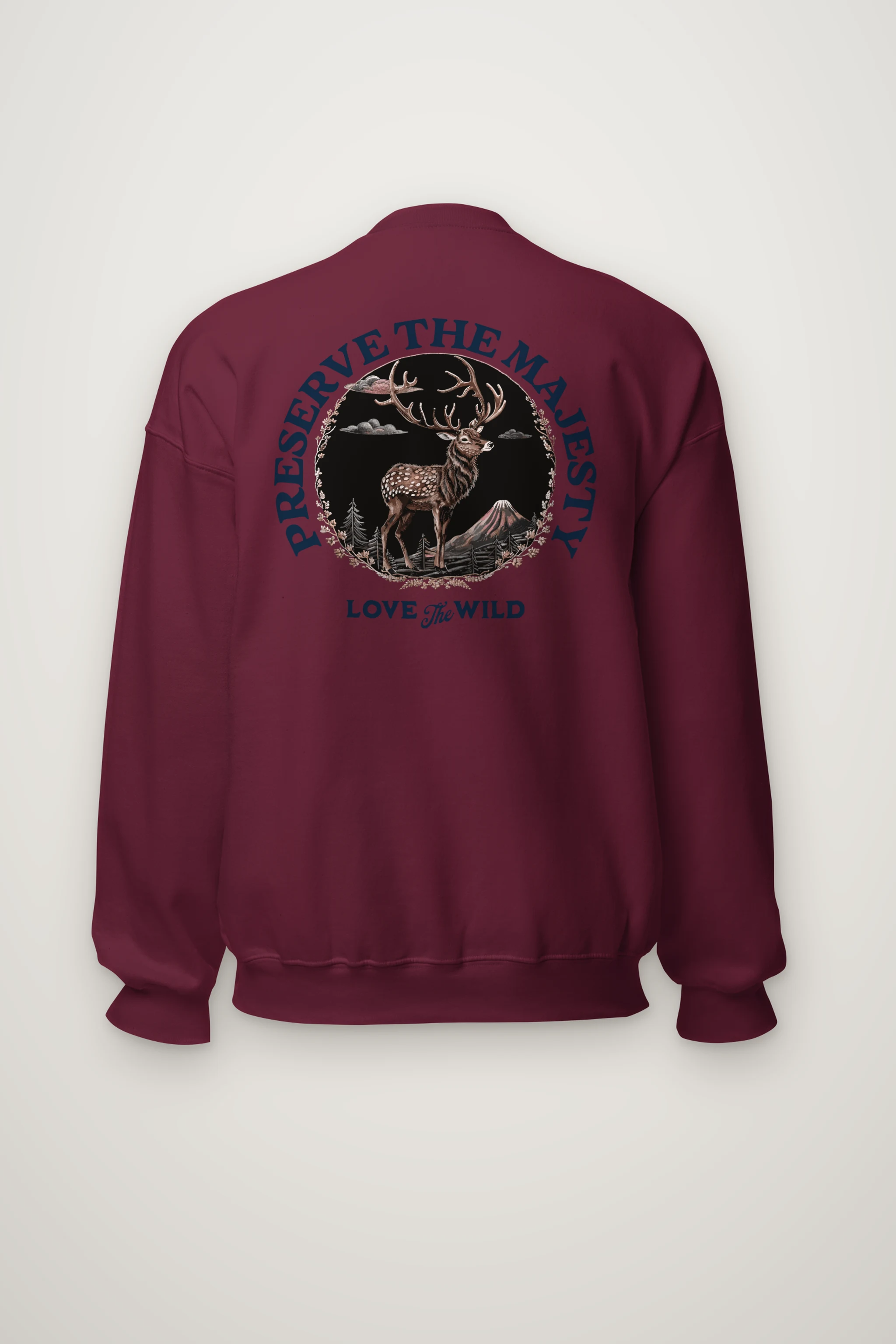 "Preserve The Majesty" Heavy Blend Unisex Crewneck Sweatshirt