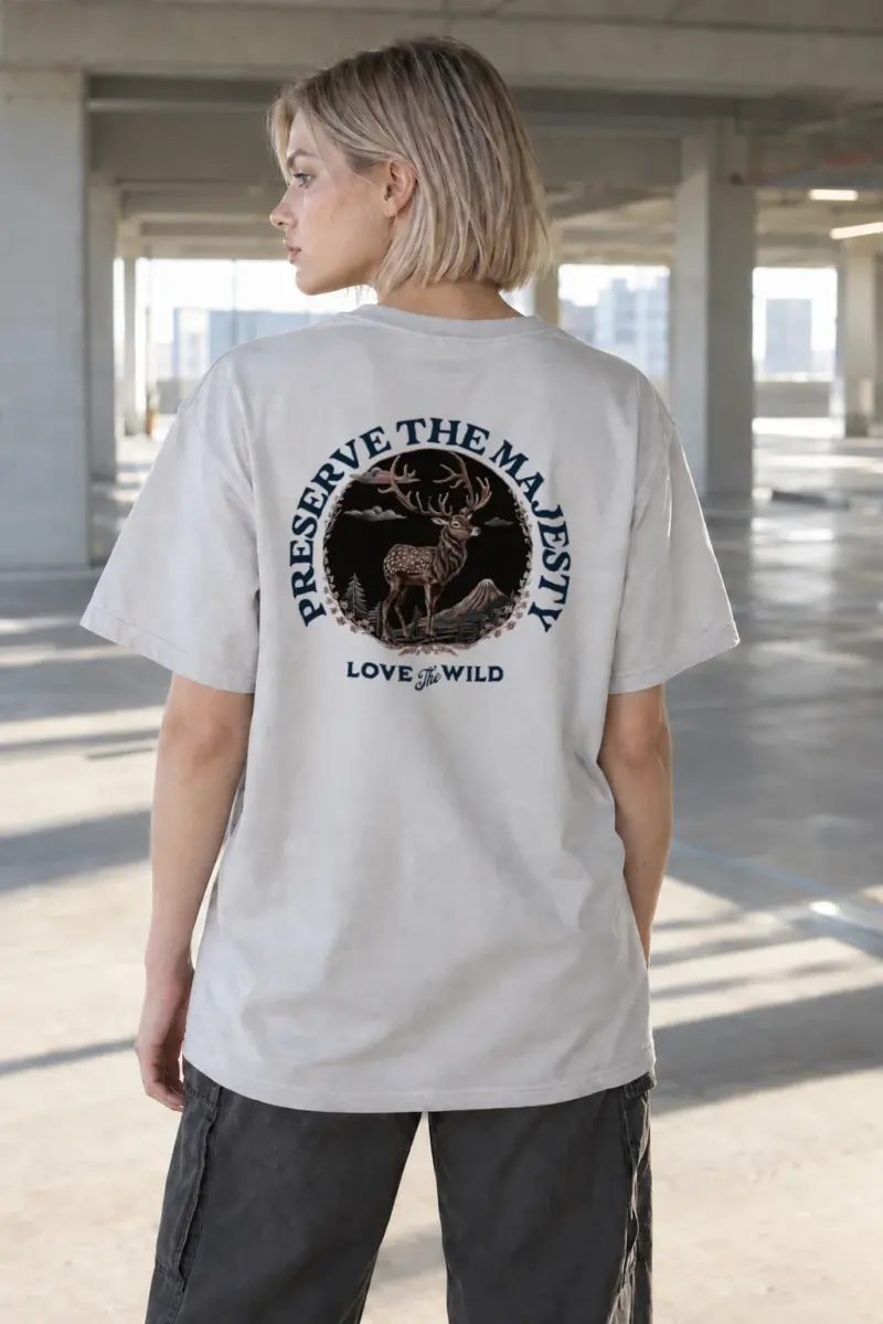 "Preserve The Majesty" Heavyweight Unisex Crewneck T-shirt | Gildan 5000