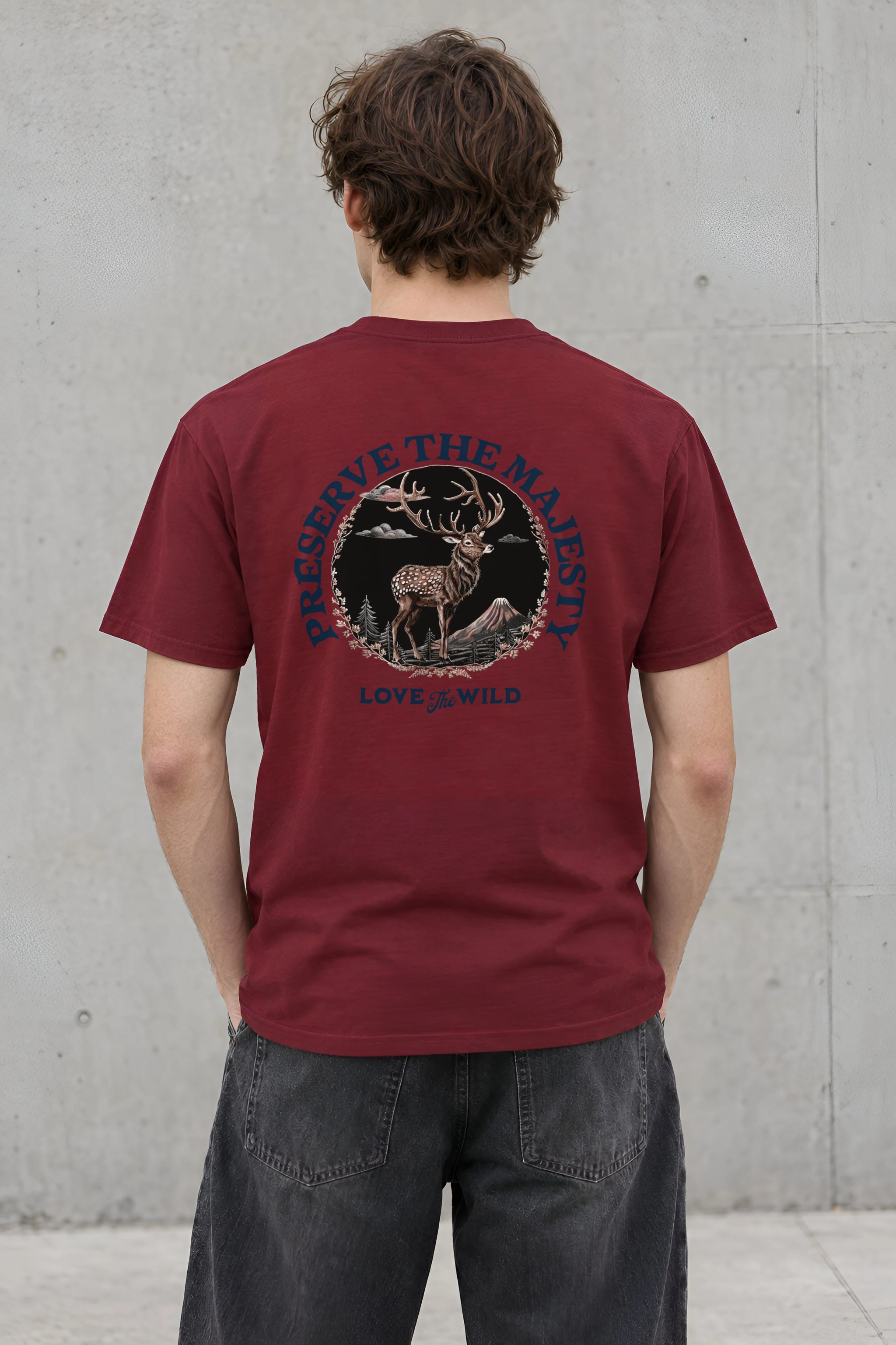 "Preserve The Majesty" Heavyweight Unisex Crewneck T-shirt