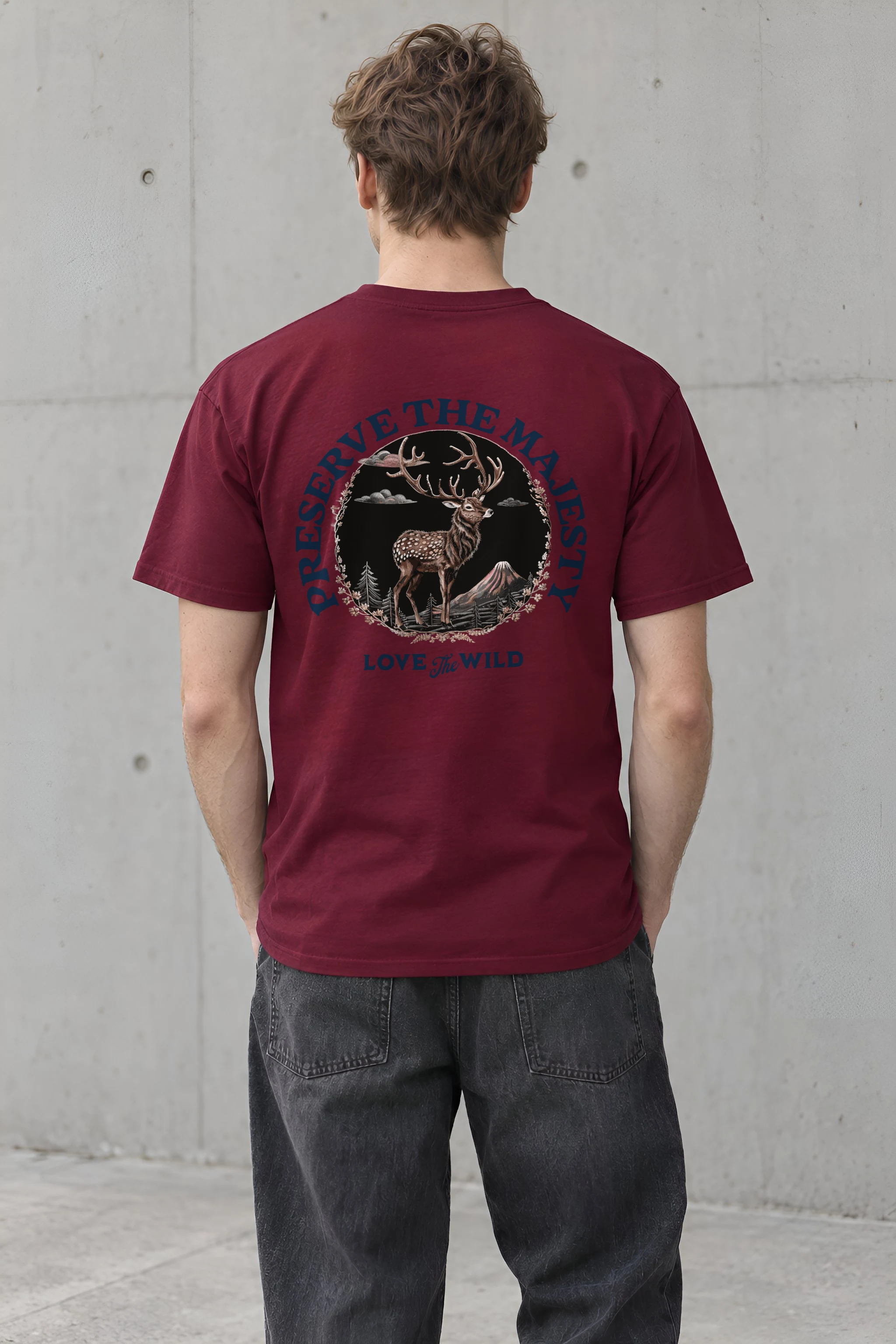 "Preserve The Majesty" Heavyweight Unisex Crewneck T-shirt