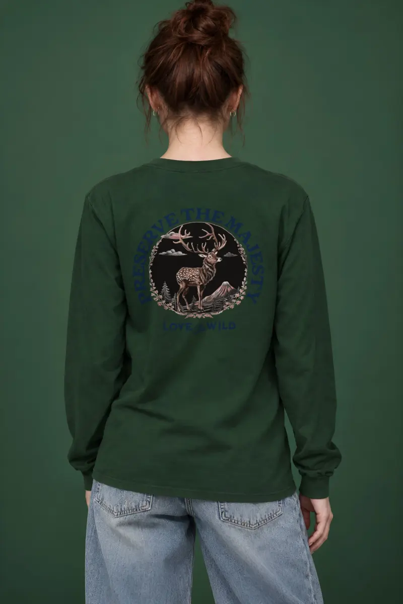 "Preserve The Majesty" Unisex Longsleeve T-shirt