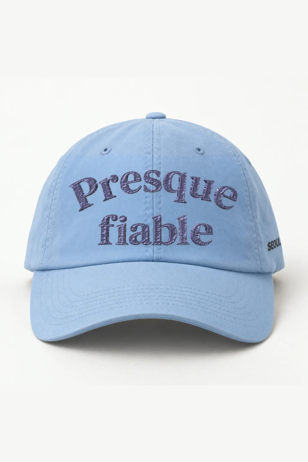 "Presque fiable" Classic Dad Hat · Embroidered