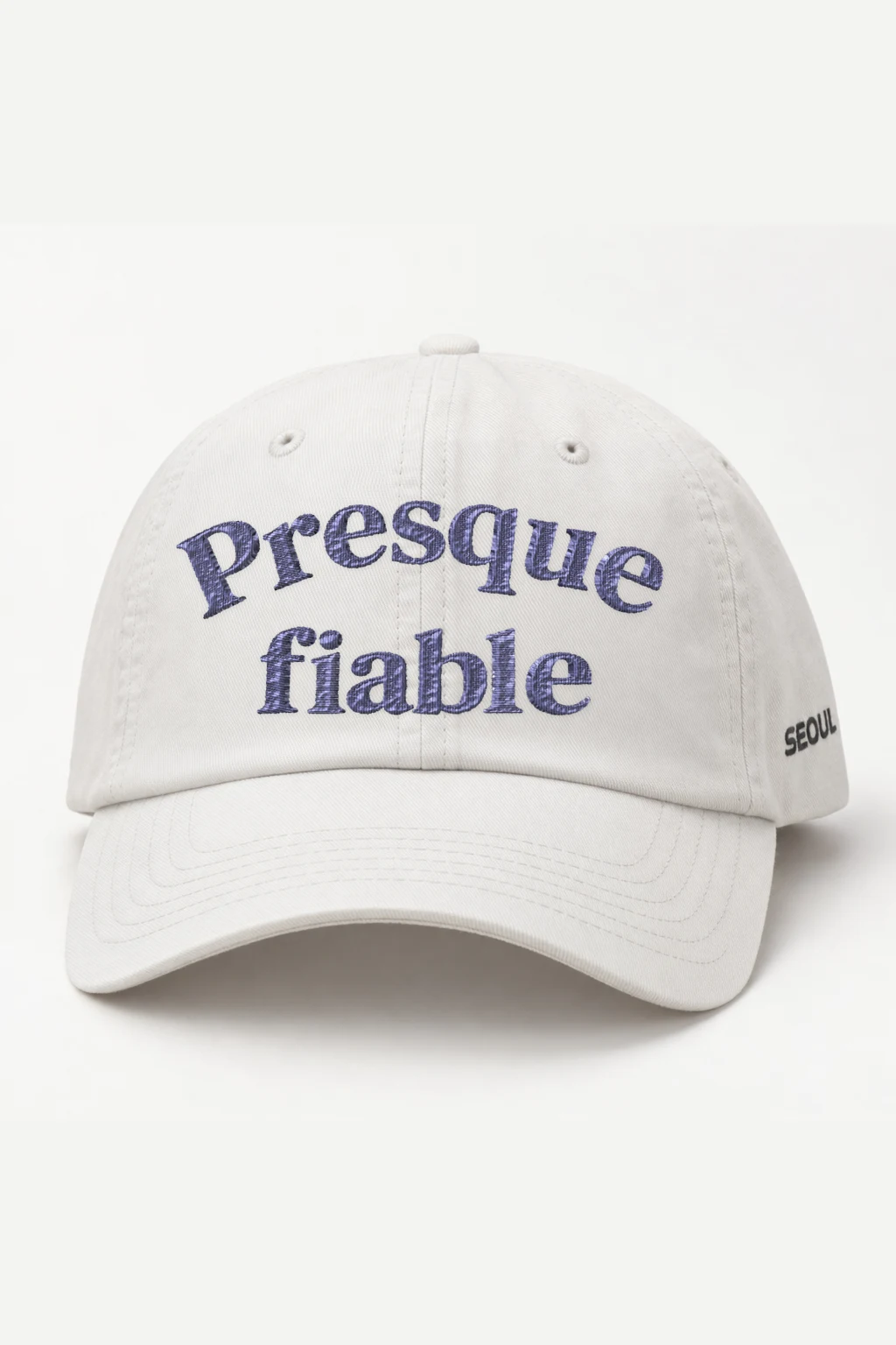 "Presque fiable" Classic Dad Hat · Embroidered