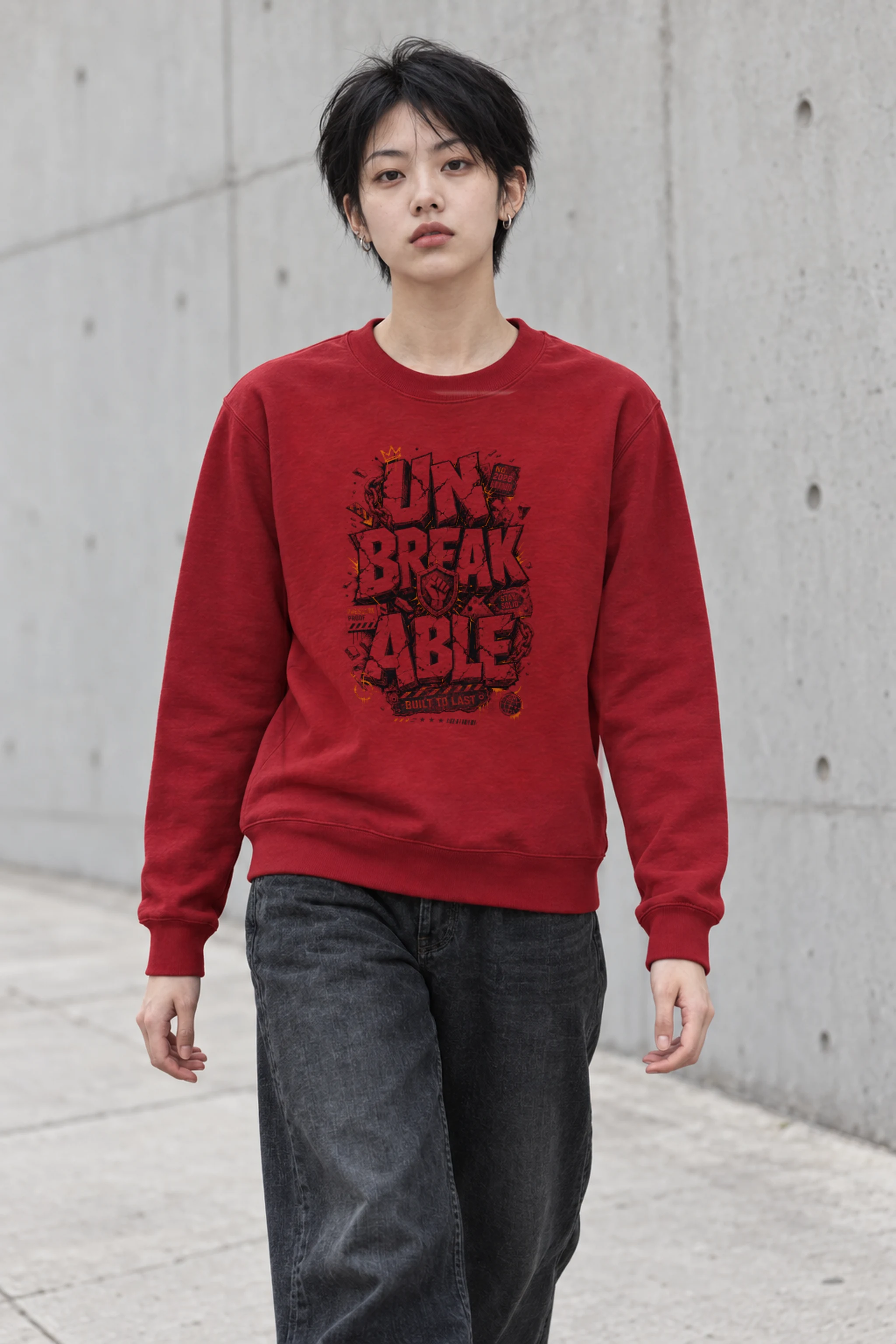 "Pressure Proof" Heavy Blend Unisex Crewneck Sweatshirt