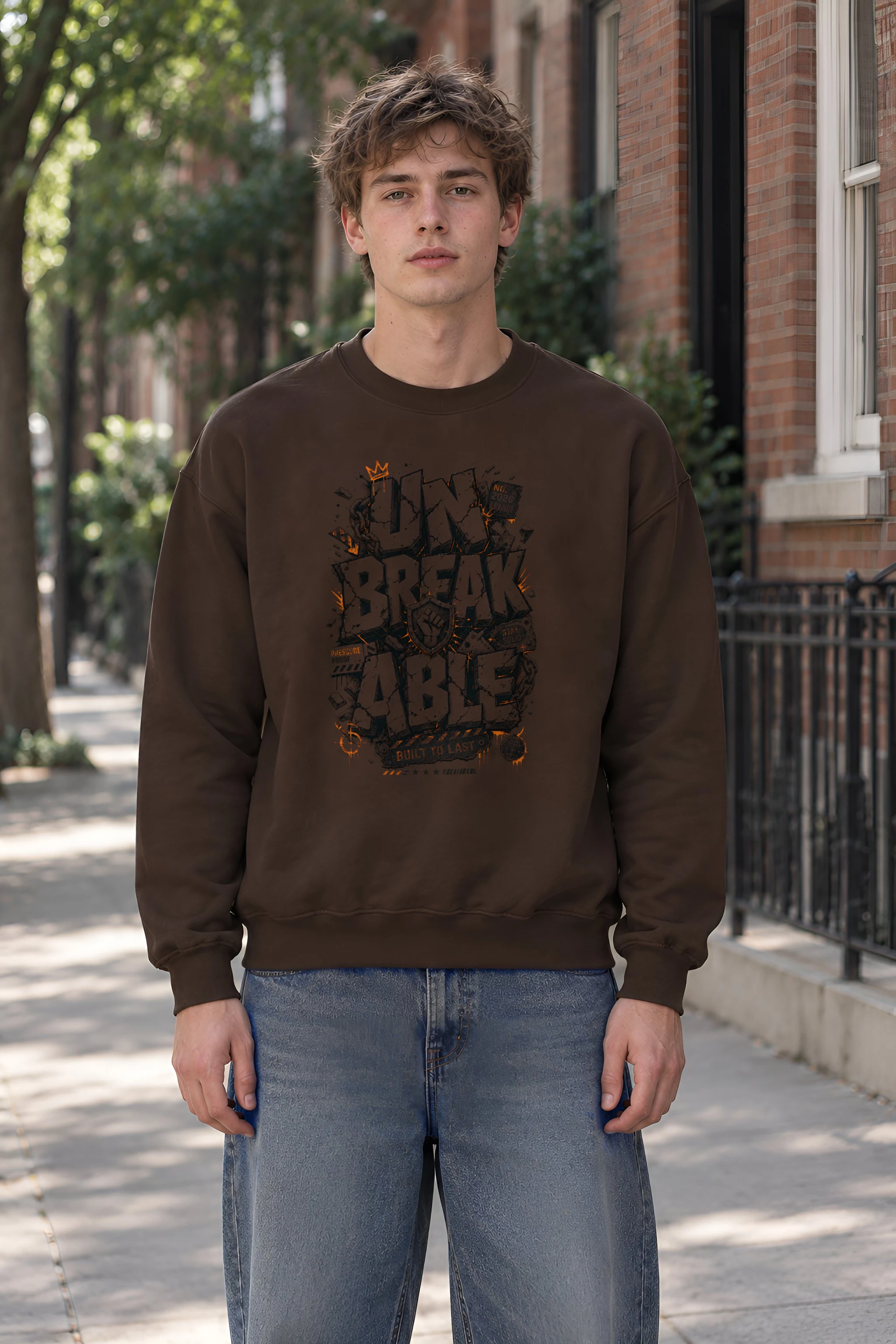 "Pressure Proof" 1 Crewneck Sweatshirt
