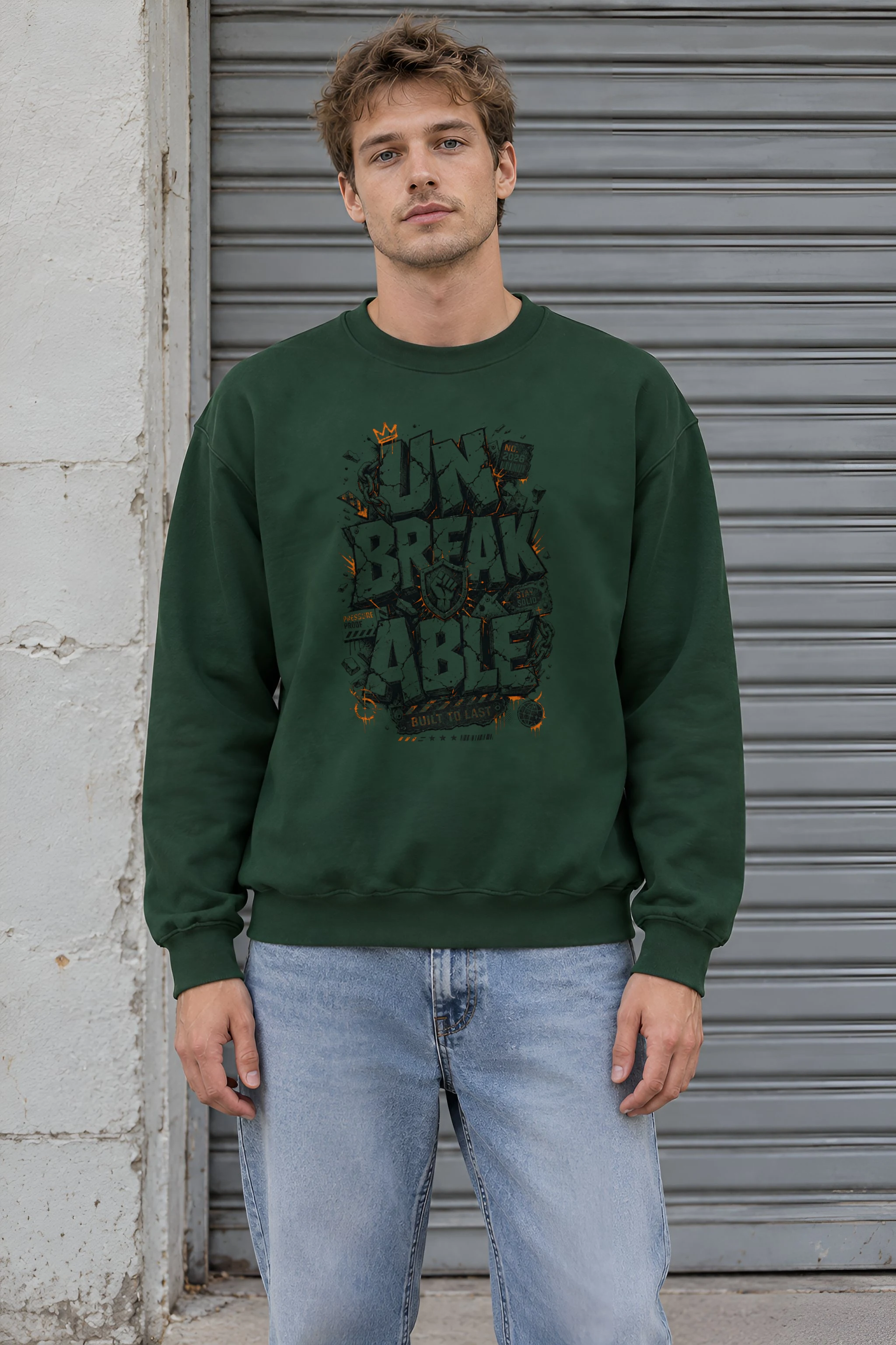 "Pressure Proof" 1 Crewneck Sweatshirt
