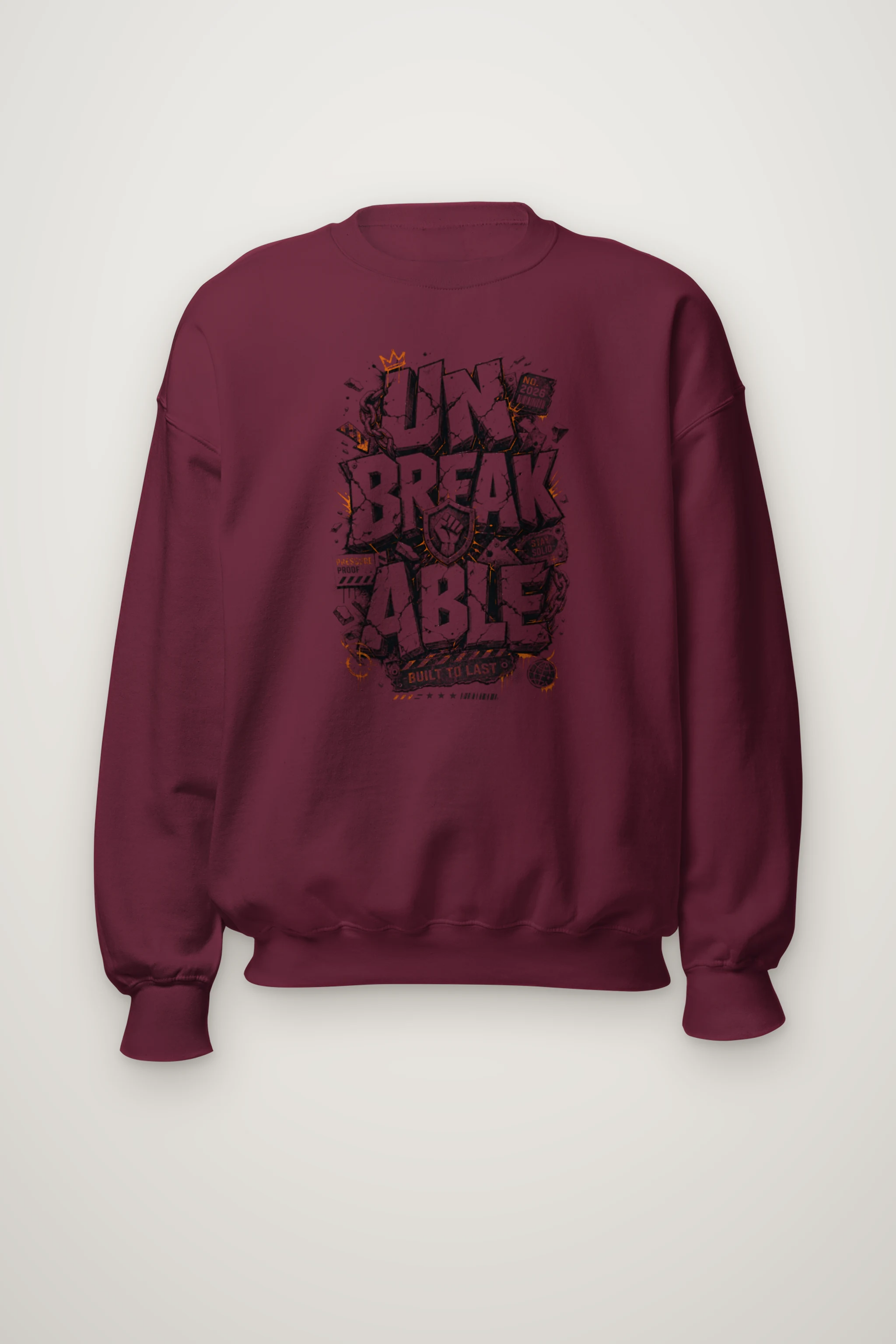 "Pressure Proof" Heavy Blend Unisex Crewneck Sweatshirt