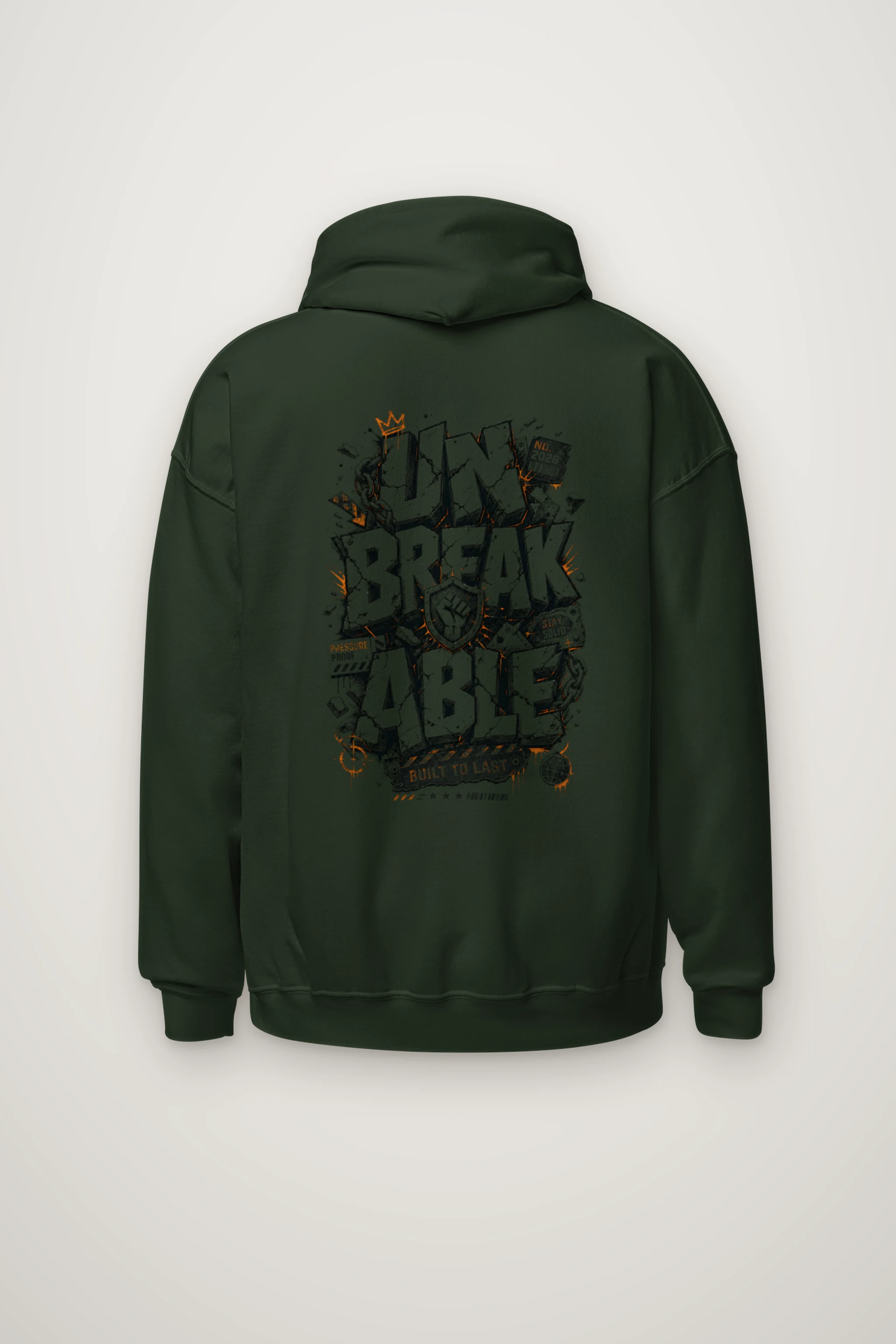 "Pressure Proof" Heavy Blend Unisex Pullover Hoodie