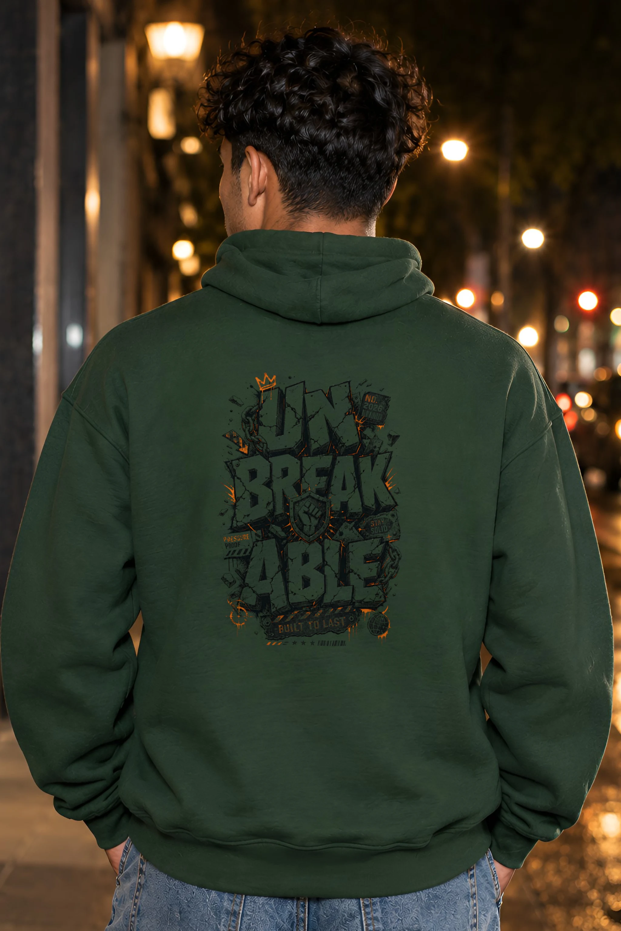 "Pressure Proof" Heavy Blend Unisex Pullover Hoodie