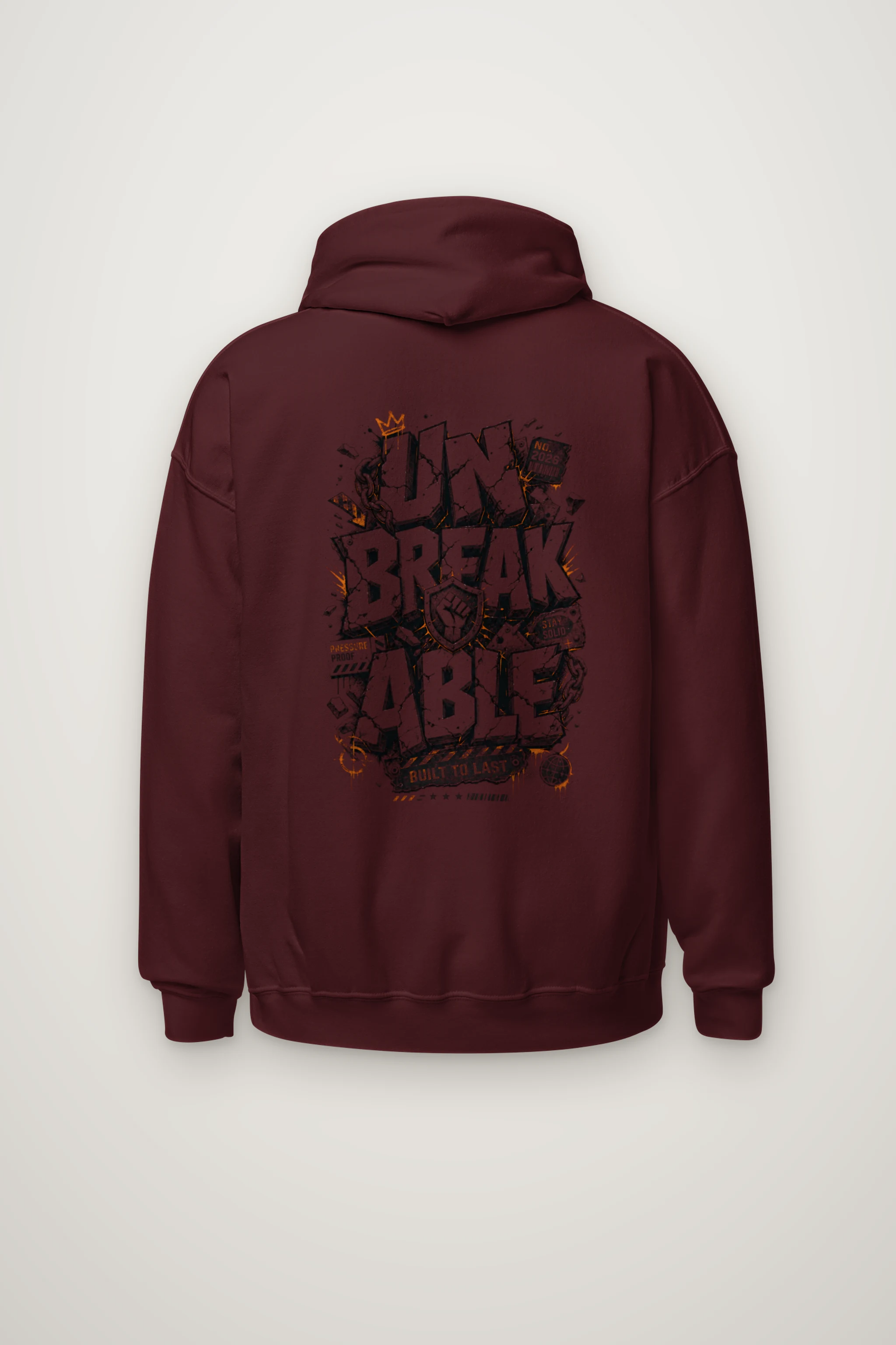"Pressure Proof" Heavy Blend Unisex Pullover Hoodie