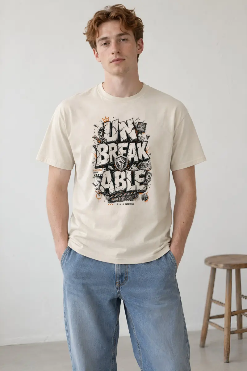 "Pressure Proof" Heavyweight Unisex Crewneck T-shirt