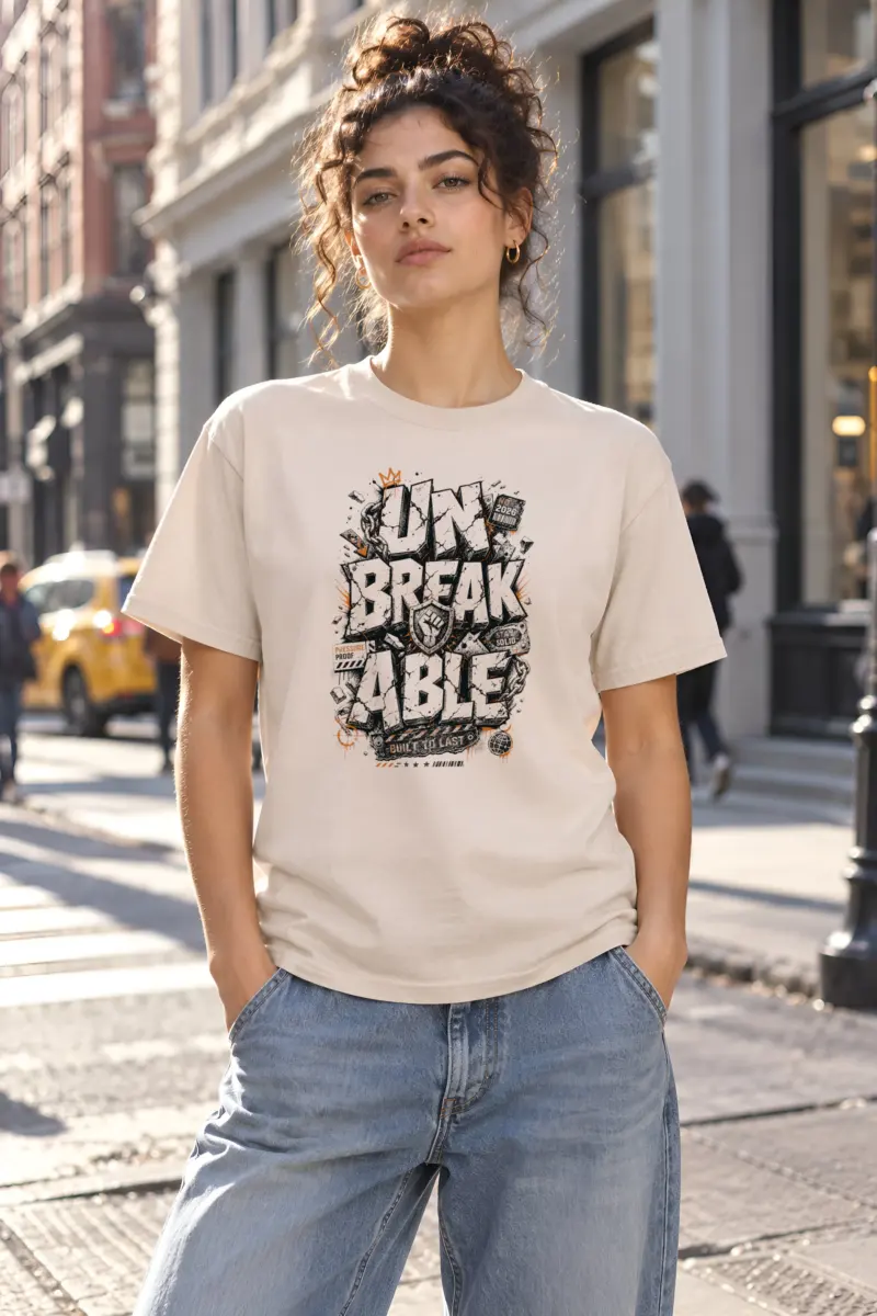 "Pressure Proof" Heavyweight Unisex Crewneck T-shirt