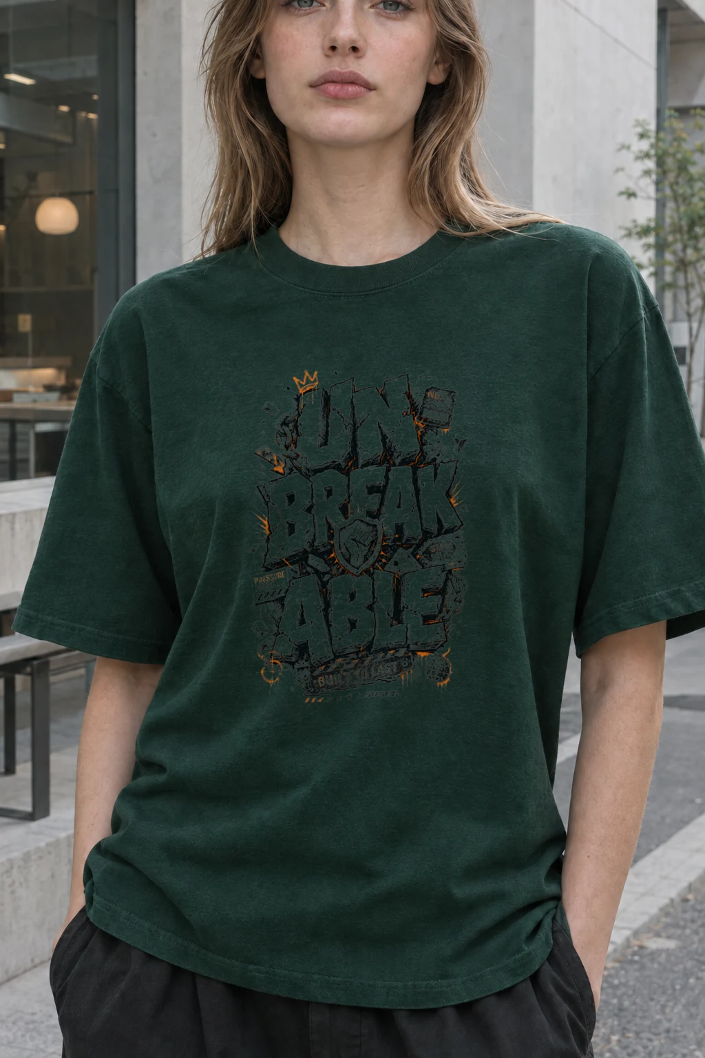 "Pressure Proof" Heavyweight Unisex Crewneck T-shirt | Gildan 5000