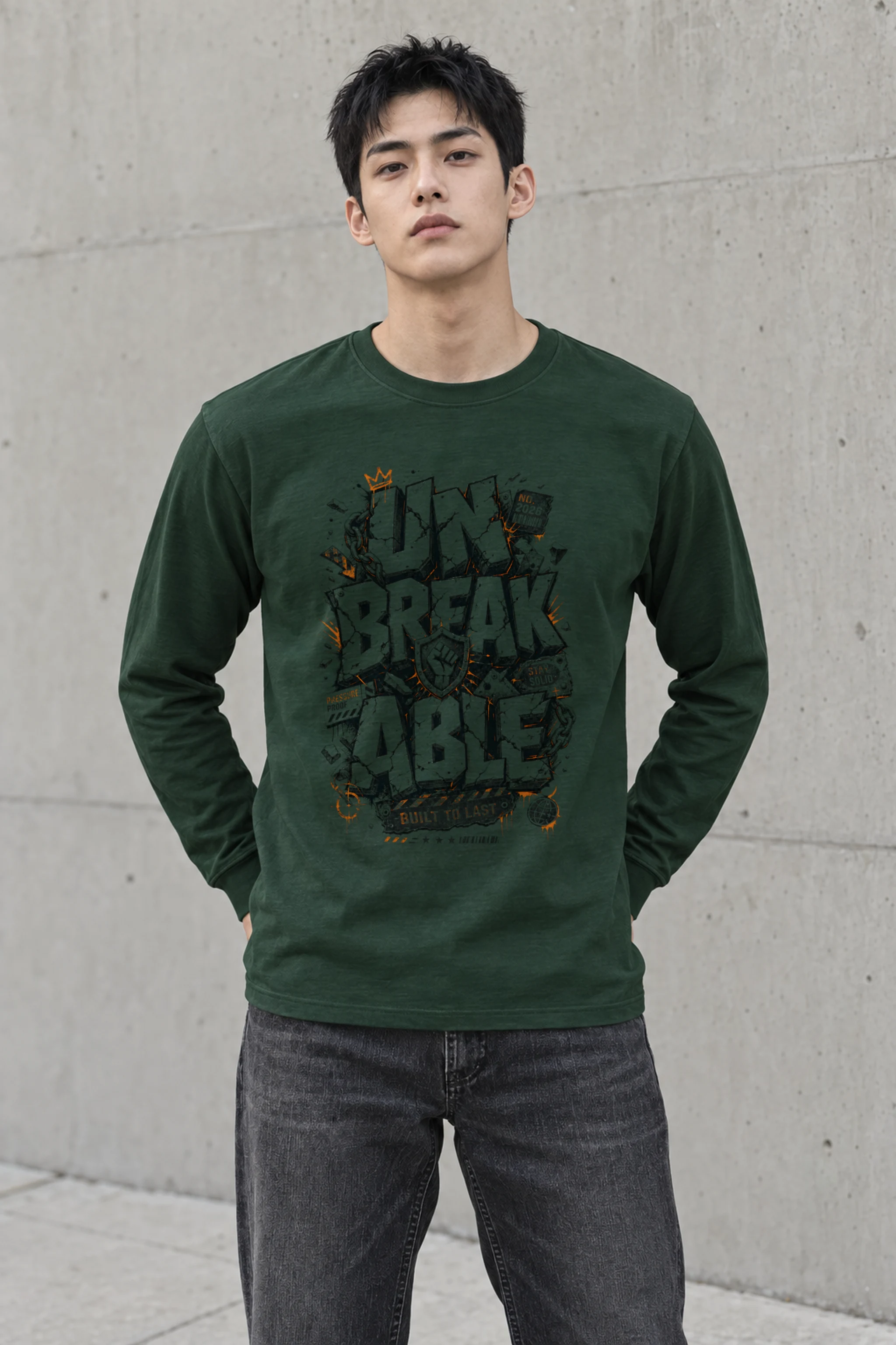 "Pressure Proof" Unisex Longsleeve T-shirt