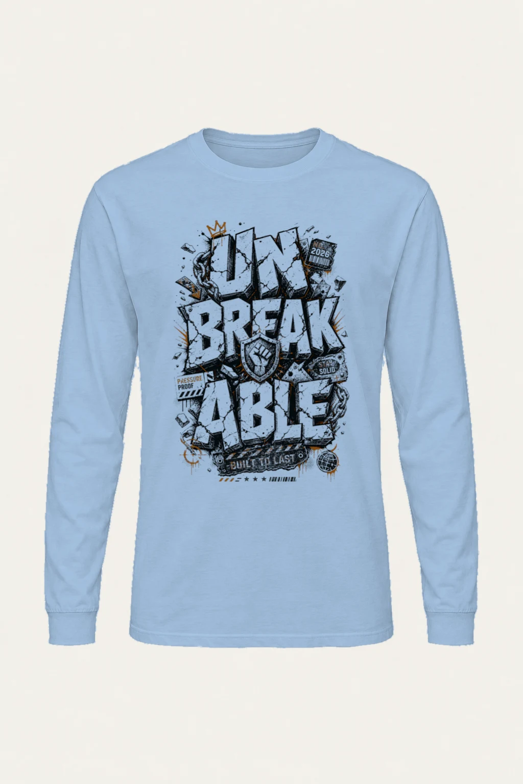 "Pressure Proof" Unisex Longsleeve T-shirt | Gildan 2400