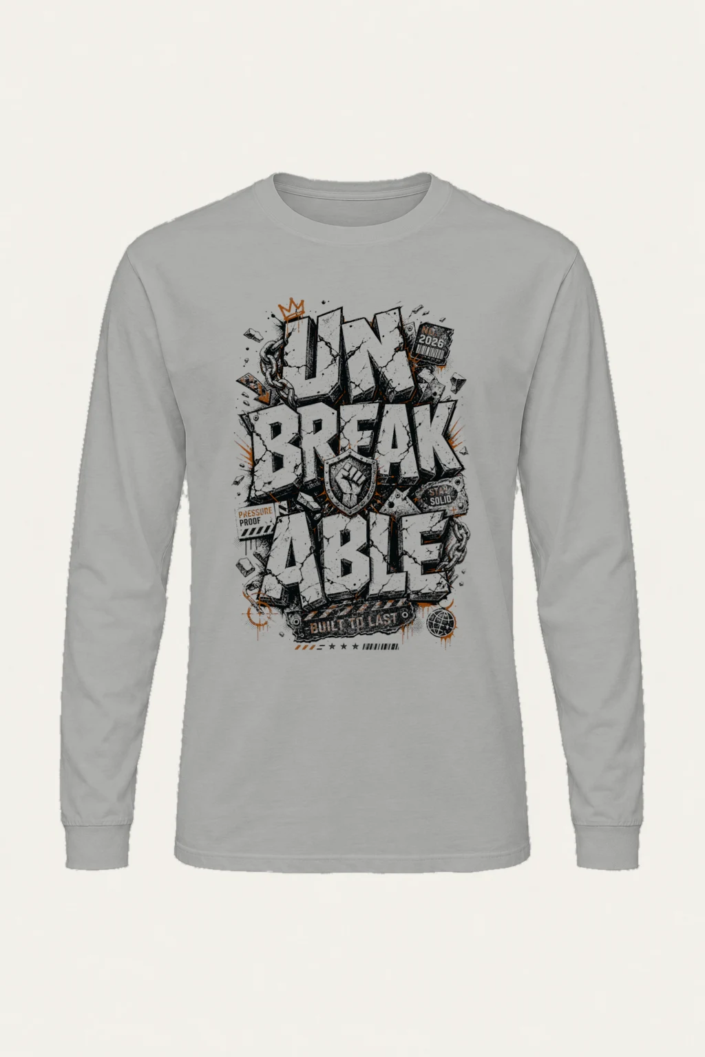 "Pressure Proof" Unisex Longsleeve T-shirt | Gildan 2400