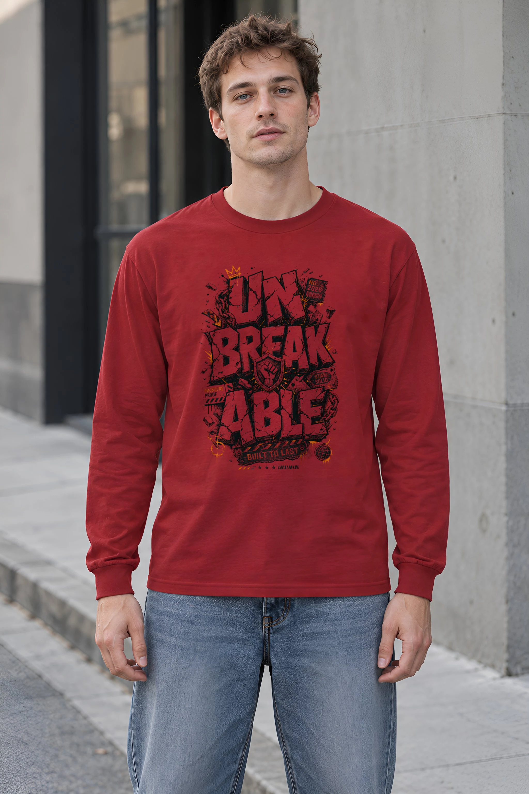 "Pressure Proof" Unisex Longsleeve T-shirt