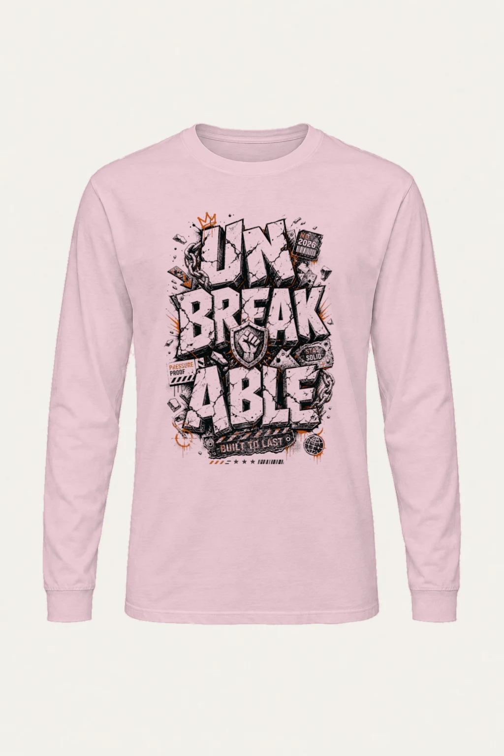 "Pressure Proof" Unisex Longsleeve T-shirt | Gildan 2400
