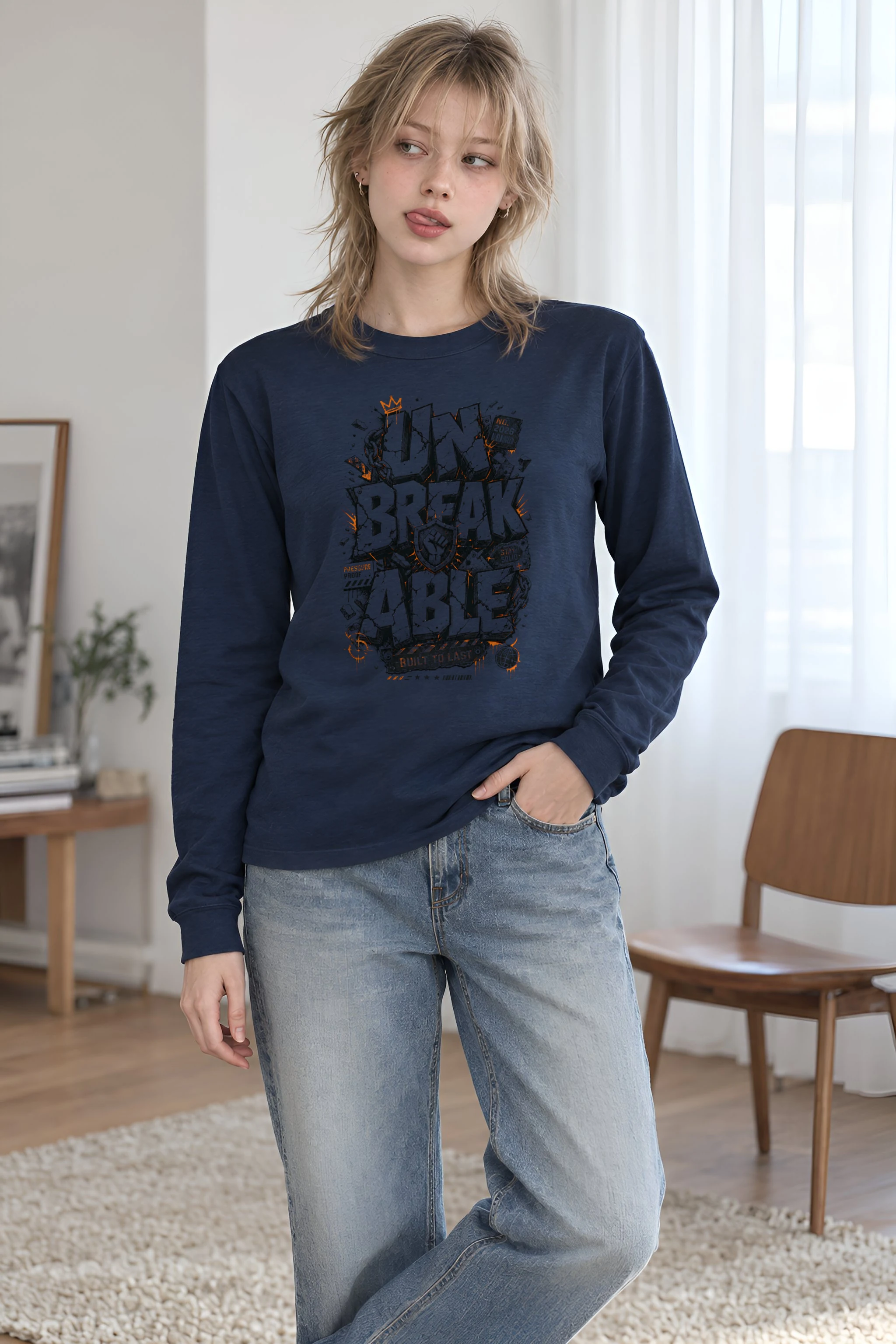 "Pressure Proof" Unisex Longsleeve T-shirt