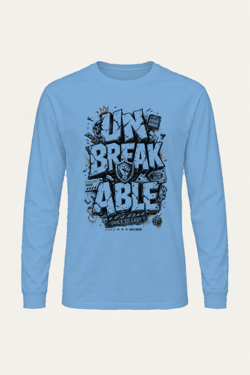 "Pressure Proof" Unisex Longsleeve T-shirt | Gildan 2400