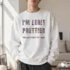 "Prettier Than Any Flower" Heavy Blend Unisex Crewneck Sweatshirt | Gildan 18000