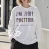 "Prettier Than Flowers" Unisex Longsleeve T-shirt | Gildan 2400