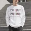 "Prettier Than Flowers" Unisex Longsleeve T-shirt | Gildan 2400