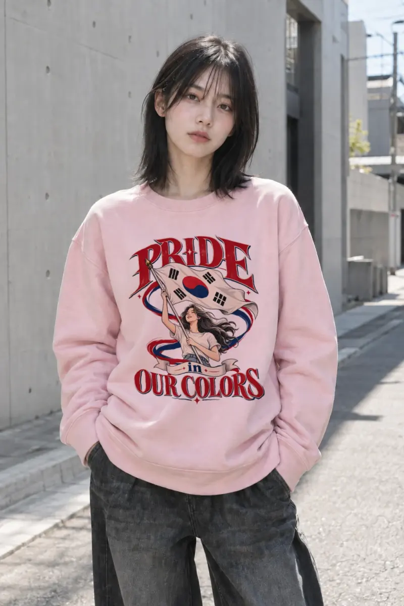 "Pride In Our Colors" Heavy Blend Unisex Crewneck Sweatshirt | Gildan 18000