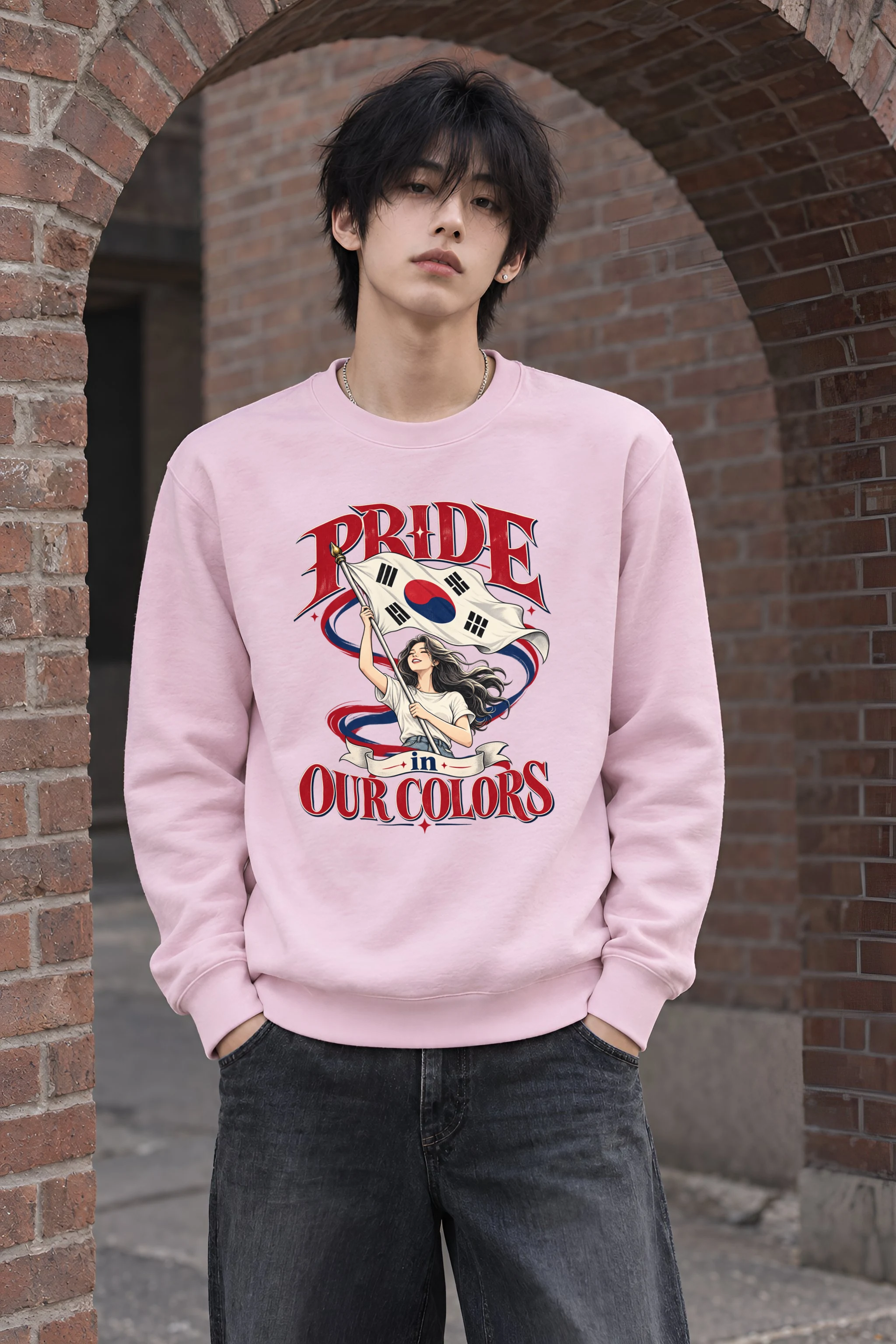 "Pride In Our Colors" Heavy Blend Unisex Crewneck Sweatshirt