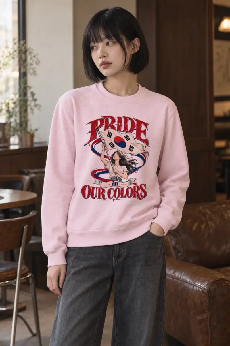 "Pride In Our Colors" Heavy Blend Unisex Crewneck Sweatshirt | Gildan 18000