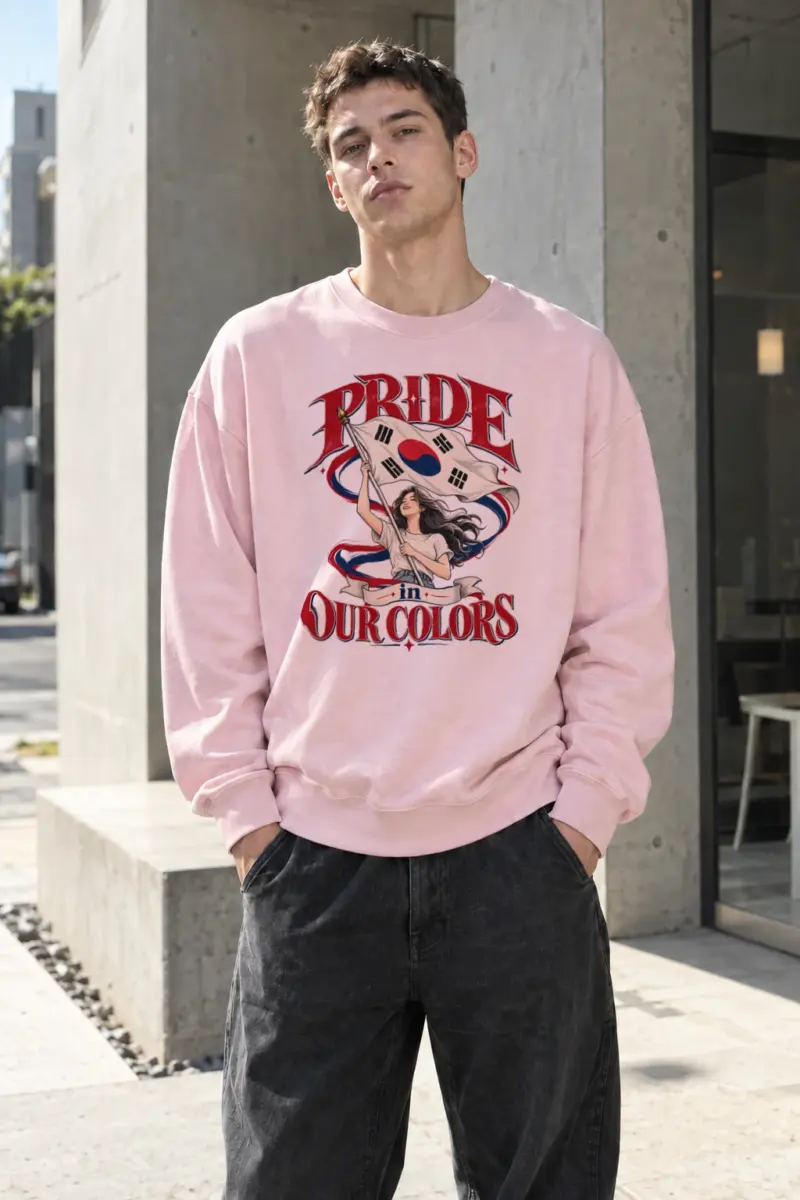 "Pride In Our Colors" Heavy Blend Unisex Crewneck Sweatshirt | Gildan 18000