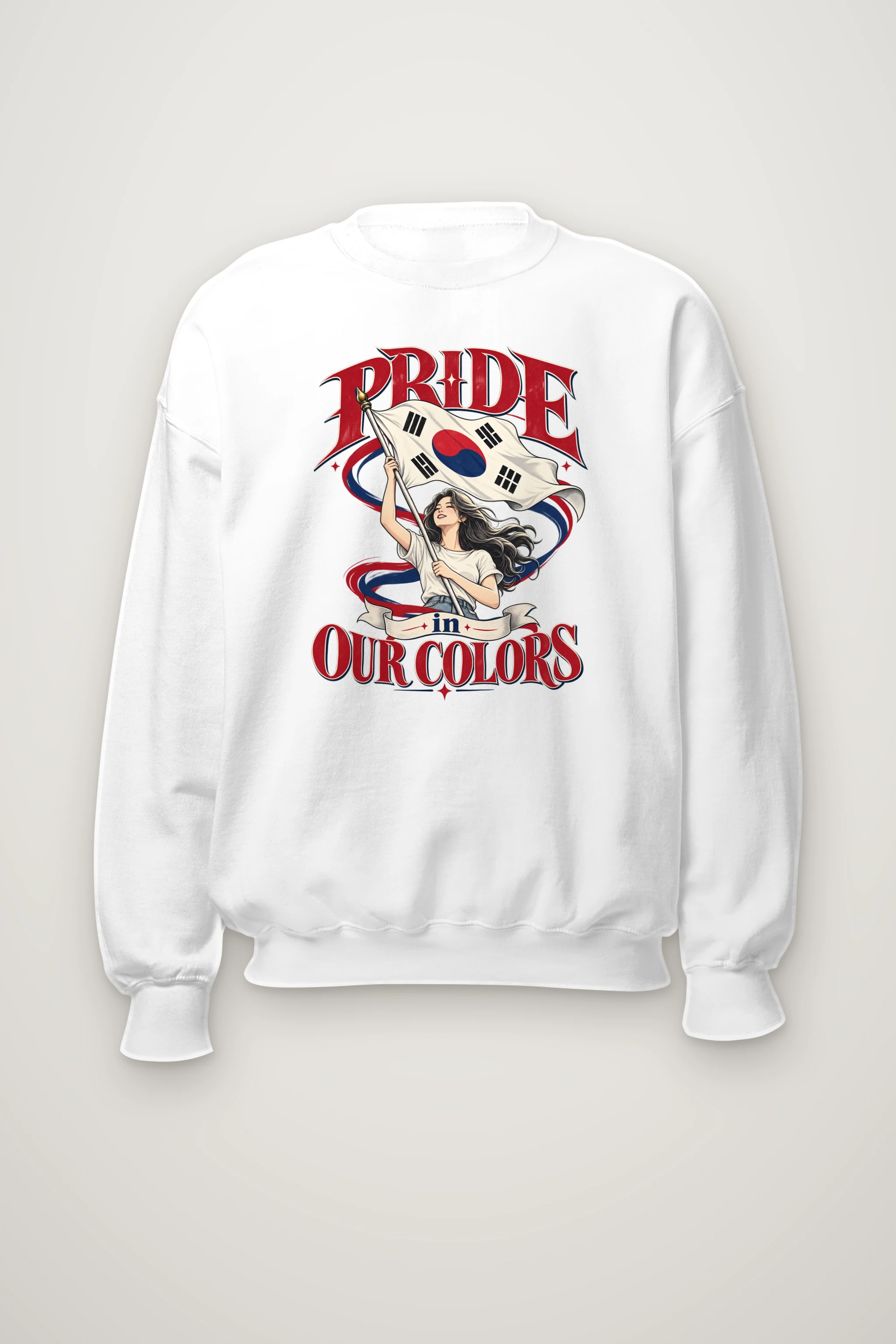 "Pride In Our Colors" Heavy Blend Unisex Crewneck Sweatshirt