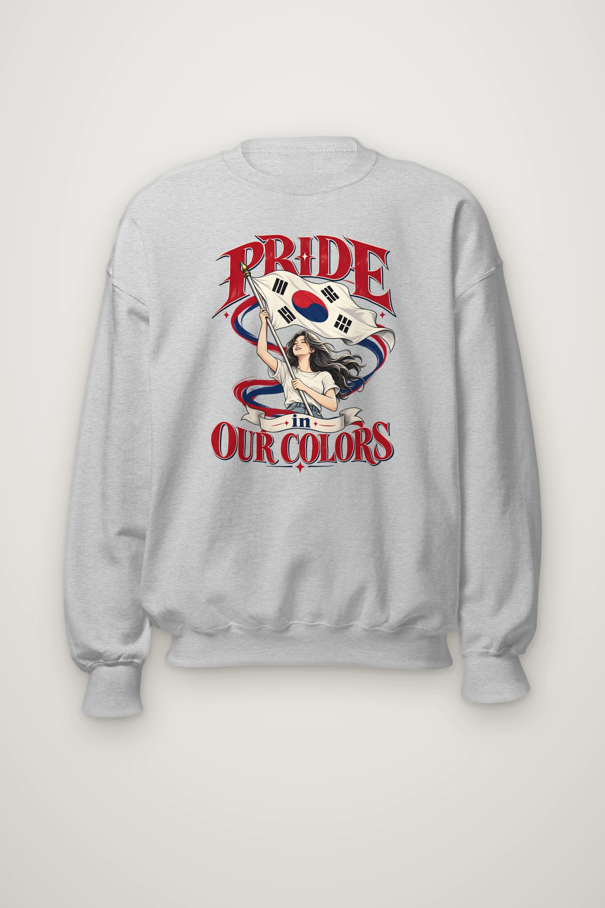 "Pride In Our Colors" Heavy Blend Unisex Crewneck Sweatshirt