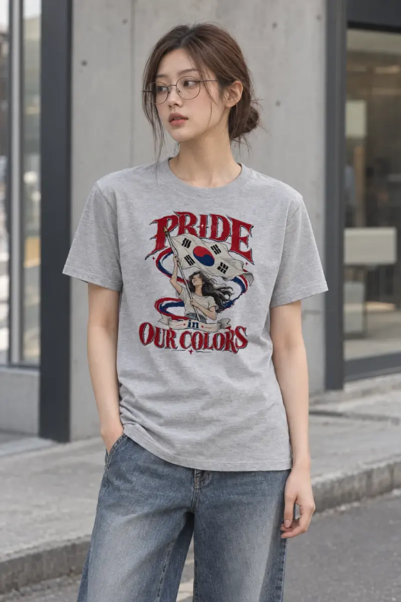 "Pride In Our Colors" Heavyweight Unisex Crewneck T-shirt